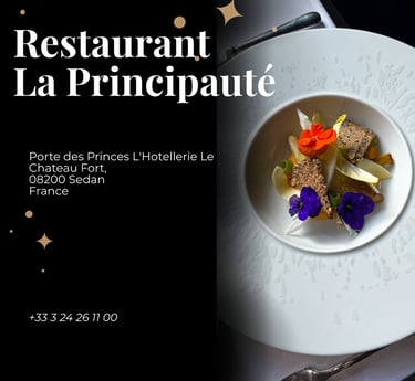 Restaurant la principauté à Sedan