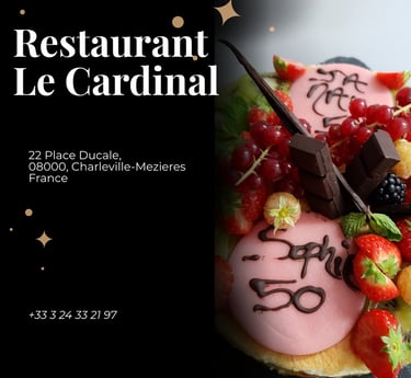 Retaurent Le Cardinal Place Ducale