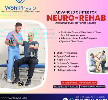 Best stroke recovery center in Kerala