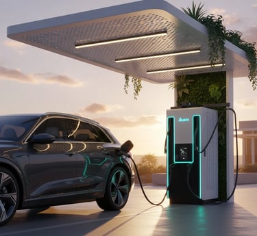 Electric Car charger Qatar- EV charger in Qatar
