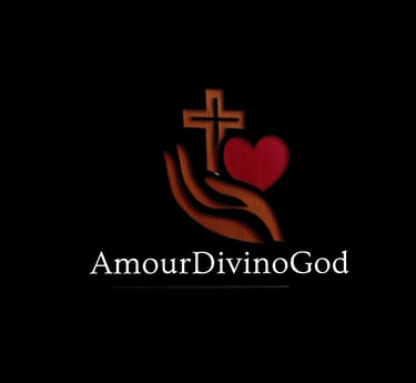 logo amourdivinogod spirituel pot de versets