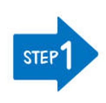 Display image of Step 1 indicating the steps