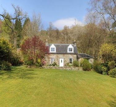 Laggan Cottage, my Highland home.