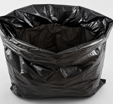 Garbage bag roll close-up by NEW GURUNANAK PLASTIC & PACKAGING Indore Madhya Pradesh