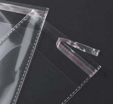 BOPP transparent sealing bags wholesale supplier in Indore strong adhesive poly bags NEW GURUNANAK PLASTIC