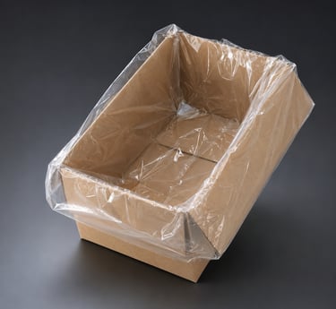 New Guru Nanak Plastic LD liner bag fitted in cardboard box for hygienic storage and industrial packaging use