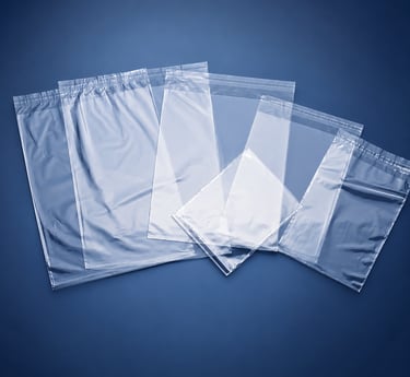 Clear PP packaging bags supplier in Indore for jewelry cosmetics snacks and pharmaceutical products