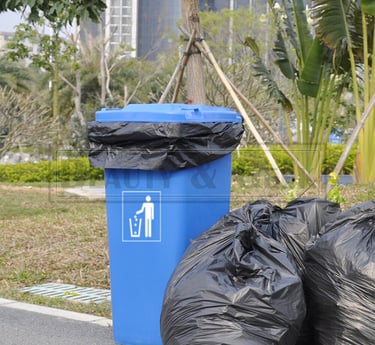 Large garbage bags size comparison Indore – multiple size waste bags supplier