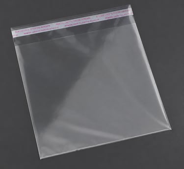 Transparent BOPP self adhesive plastic bags Indore for garment and document packaging NEW GURUNANAK PLASTIC