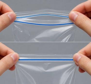 Zip lock bag opening and closing usage by NEW GURUNANAK PLASTIC & PACKAGING Indore