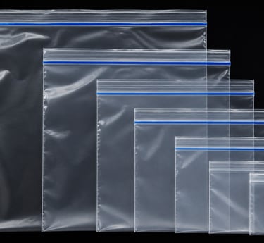 Zip lock bags different sizes and thickness by NEW GURUNANAK PLASTIC & PACKAGING Indore