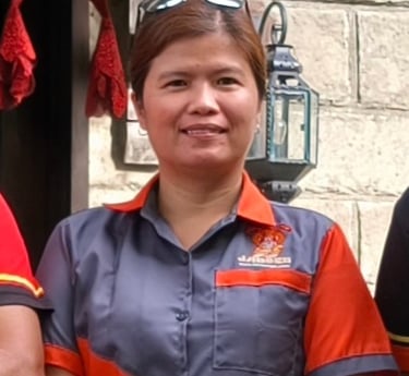 Officer-in-Charge Lyn Dagodog of Dumaguete Pest Control overseeing professional pest control service