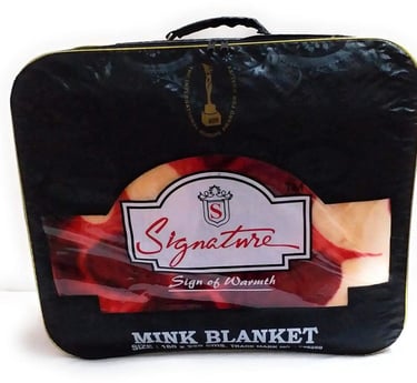 Signature blanket- Rgl Textile Corporation