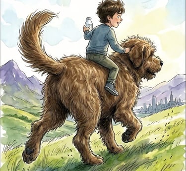 The Brown Dog of the Green Glen is a children's picture book by Scottish author Ross Wilson