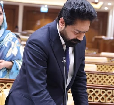 Saqib Khan Chadhar Speaking in Punjab Assembly