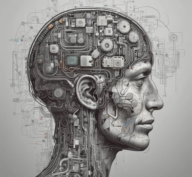 Electronic brain computing 100’s of thoughts