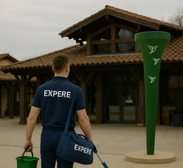 Laveur vitres et panneaux solaires à Echenevex