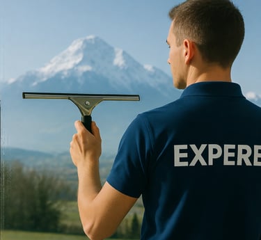 Nettoyage vitres et panneaux solaires à Cessy