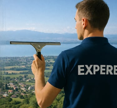 Nettoyage vitres et panneaux solaires à Chevry