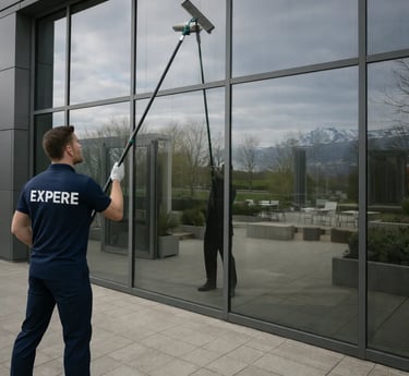 Nettoyage vitres et panneaux solaires à Péron