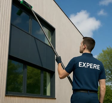 Nettoyage vitres et panneaux solaires à Thoiry