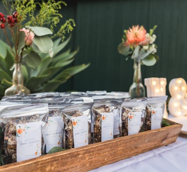 custom wedding favors