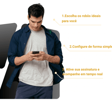 escolher robos de investimento