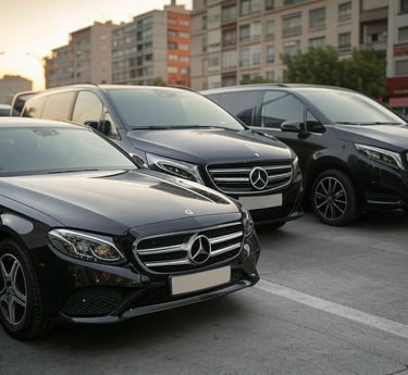 Flota de vehiculos Mercedes