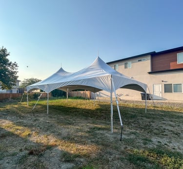 20x40 wedding tent in Kelowna