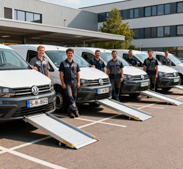 Professionelle Fahrer von Ben Fahrdienst in Berlin: Freundlich, erfahren und geschult.
