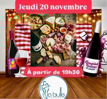 La Bulle Sauna Soirée Beaujolais nouveau