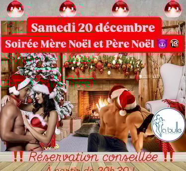 Soirée de Noël La Bulle Sauna