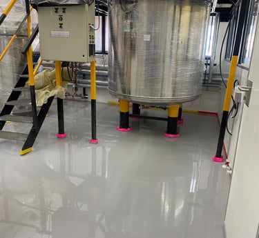 Industrial Polyurethane Flooring Botswana — durable, high-performance seamless floor coating for factories, warehouses.