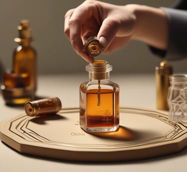 gold and black trophy on glass table