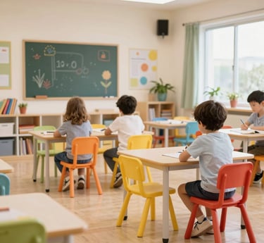 Cours de lange en salle, apprendre en s'amusant