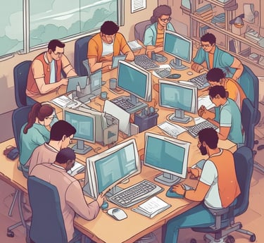 black blue and yellow textile