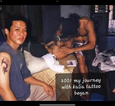 carl cocker polynesian tattoo artist brisbane sydney perth melbourne australia 