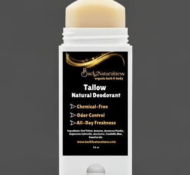 image of back2naturalness Tallow Natural Deodorant