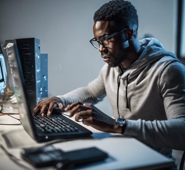 black blue and yellow textile