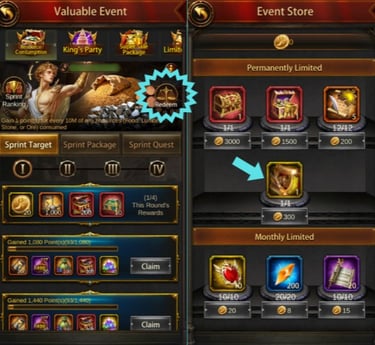 Get Epic Historic General Premium from Resource Consumption