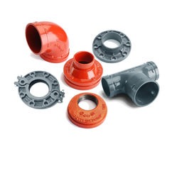 lede yivli boru ek parçası