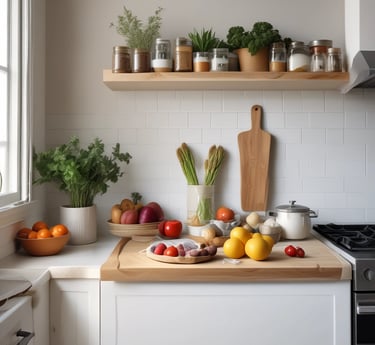 A beautifully arranged platter of tiny, healthy baked treats.