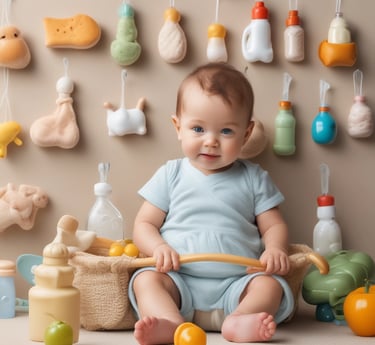 A cozy and inviting nursery setup filled with Naturwell products.