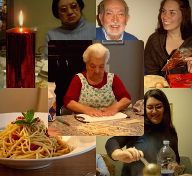 Abuelas y nietas comparten recetas nutritivas y saludables de antaño