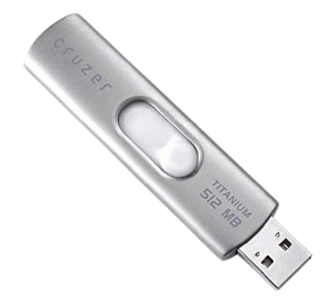 SanDisk Cruzer Titanium USB Flash Drive