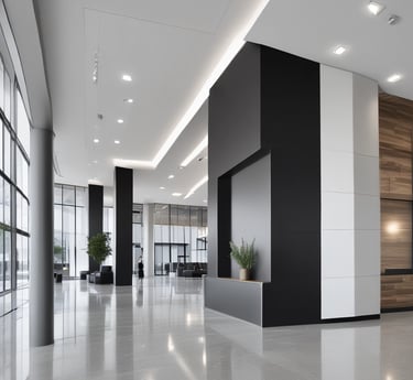 A diverse team collaborating around a conference table with laptops and documents.