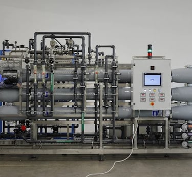 Système d'osmose inverse industriel au Maroc - 99% contaminants éliminés - Enviro Shade Balls