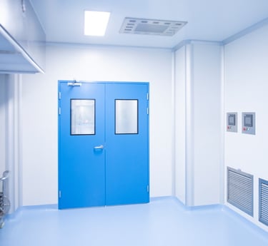 Entry Steel Doors for Cleanrooms .