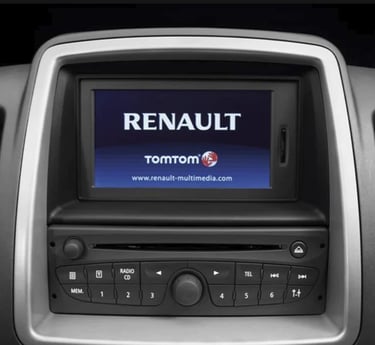 Renault Carminat navigacijos sistema – SD kortelės žemėlapių atnaujinimas