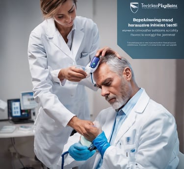 testing a patient